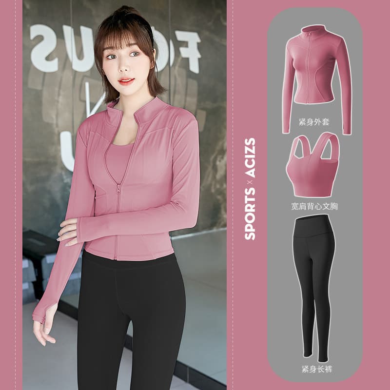 Roupa de compressão esportiva transfronteiriça, traje que aumenta a transpiração, vestuário para treinamento de corrida