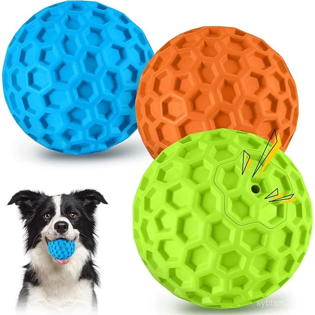 Bolas Indestrutíveis para Cães Havit, Brinquedos Interativos para Cães Mordedores Agressivos, Brinquedo de Borracha para