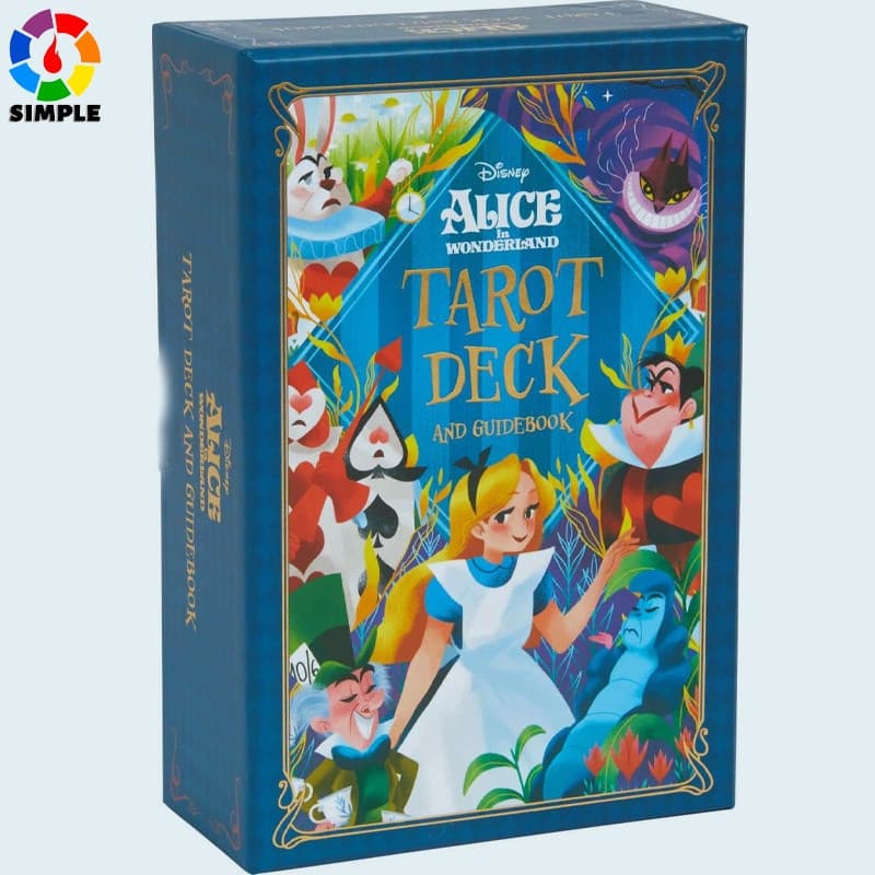 Cartas de Tarot de Alice no País das Maravilhas, Profecia, Destino, Adivinhação X3PQ FCVL