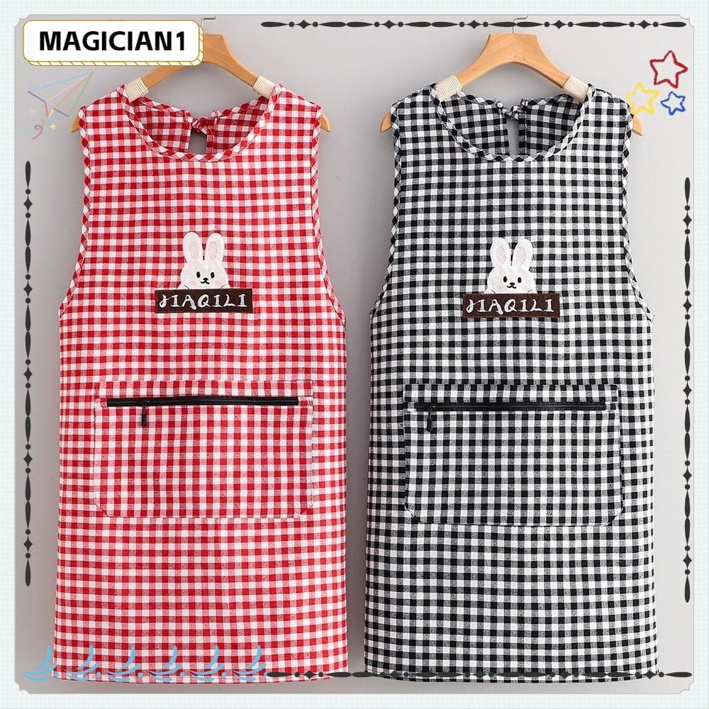 Aventais De Cozinha MAGICIAN , Avental Resistente A Manchas Estilo Colete Respirável Anti-Sujeira Sem Mangas