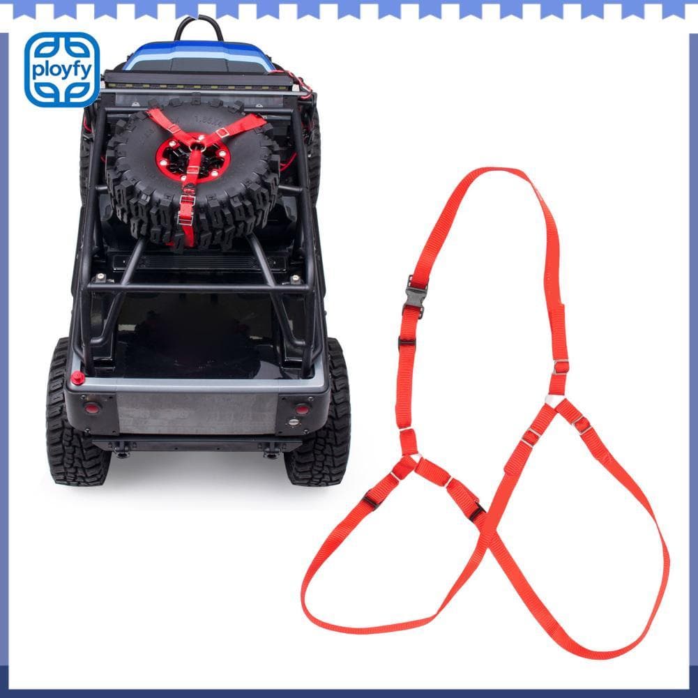 Ployfy Keenso RC Strap Kit Material de nylon alto para carros UDR 1/10 Fácil instalação para entusiastas externos