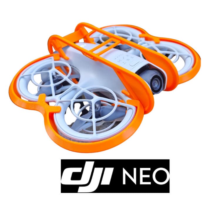 Kit Protetor Completo DJI Neo | Anel Lateral + Gaiola Superior | Proteção para Drone DJI Neo Original