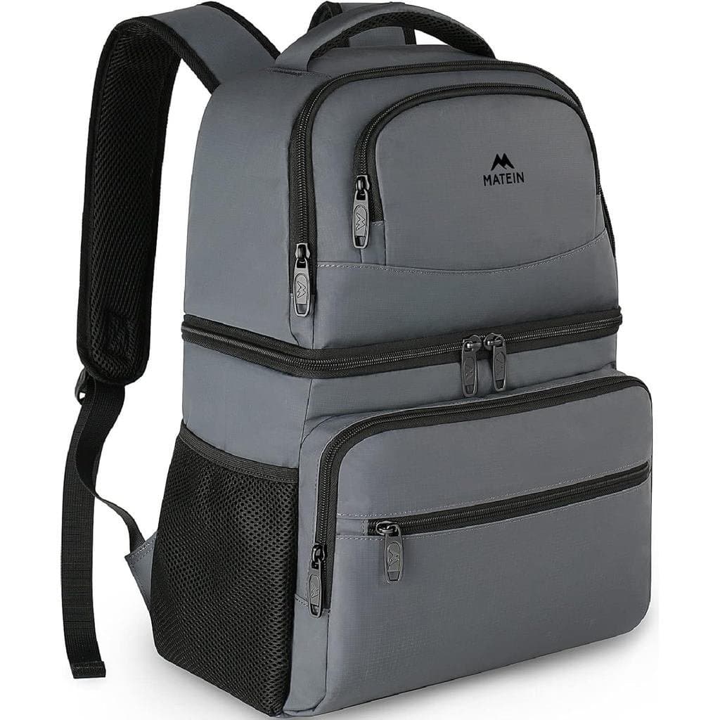 Mochila Térmica MATEIN, Mochila Térmica para Almoço com Capacidade para 26 Latas para Homens e Mulheres, Bolsa Térmica p
