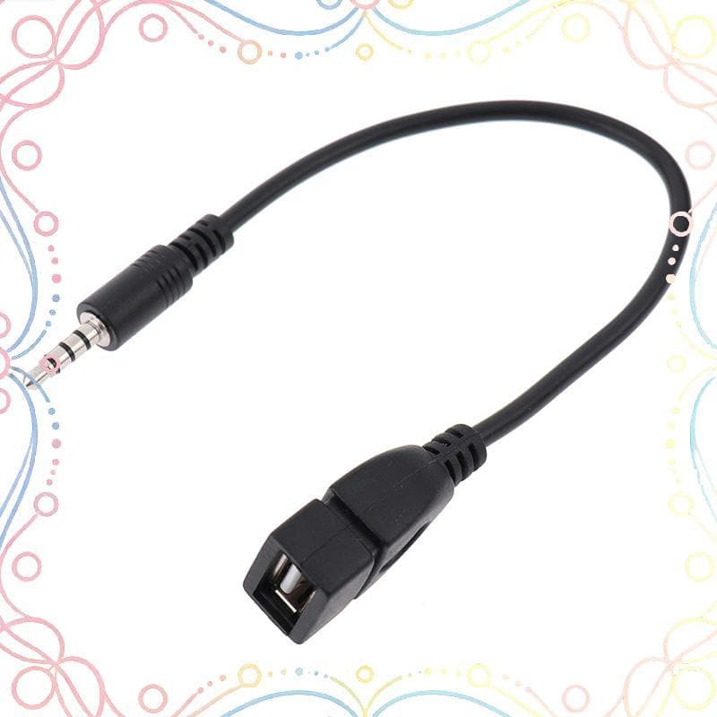 Cabo De Áudio BUD Para USB Eletrônica De Carro Reproduzir Música Quente
