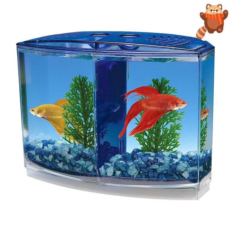 [AP] Caixa De Peixes De Plástico Ecológico De 2 Partes Para Criação , Mini Aquário . TH