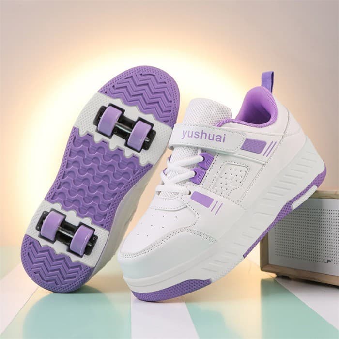 Novas crianças Runaway sapatos meninos de salto duplo meninas sapatos de Skate estudante tênis promocionais leve verão