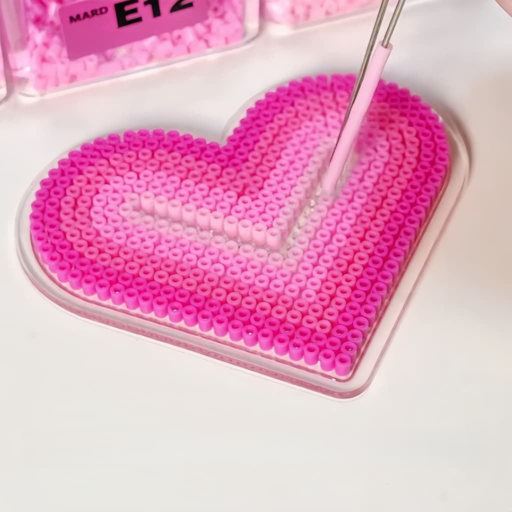 🔥 Placa de Molde para Contas Perler 🔥 Fusion Beads perler beads template VENDA QUENTE Caixa De Suspensão De Placa De O