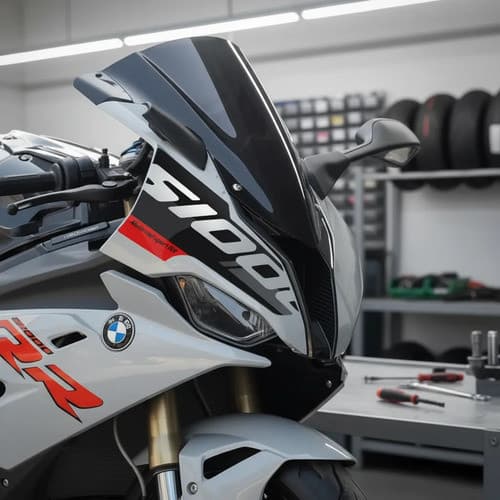 Adesivo Compatível Bmw S1000rr 19 Á 23 Rr S1000 Lado Direito