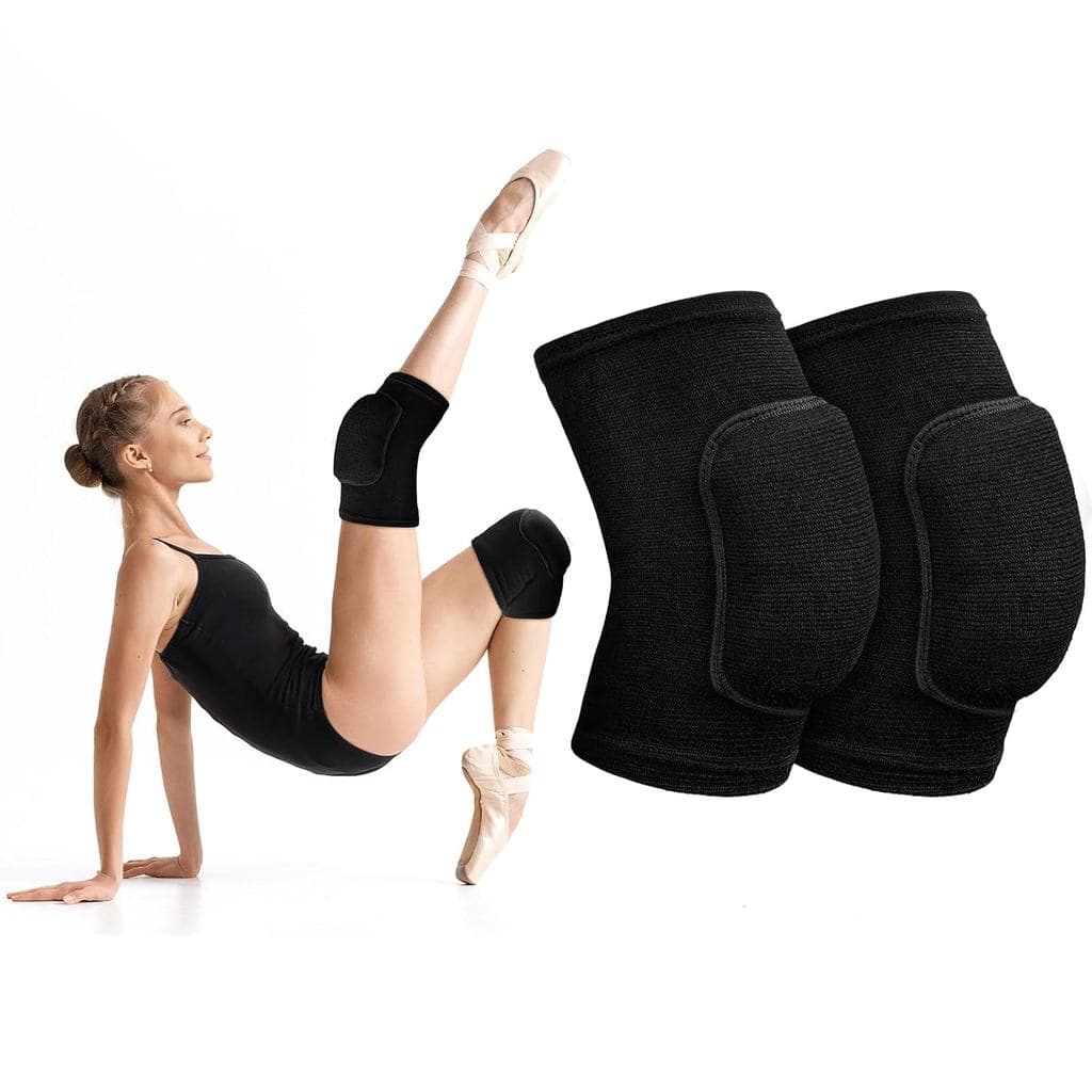 Joelheiras protetoras Flintronic, joelheiras para dança, joelheiras esportivas, joelheiras para vôlei, com espuma espess