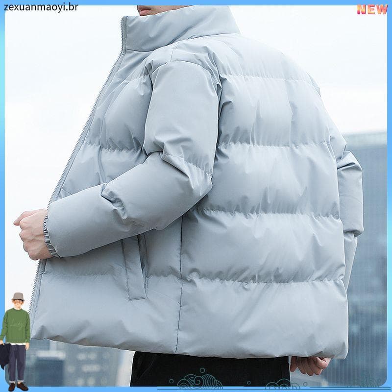 Jaqueta acolchoada de inverno grossa acolchoada jaqueta masculina novo estilo na moda jaqueta Casual juventude jaqueta n