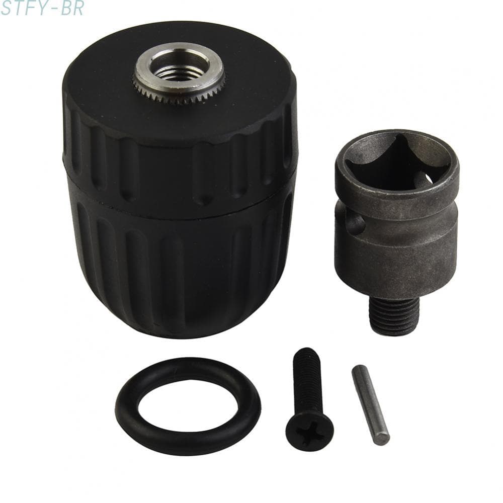 Socket Adaptor Drill Bit Drill Chuck 3/8-24UNF Durable Hread Drill Bit（STFY-BR）