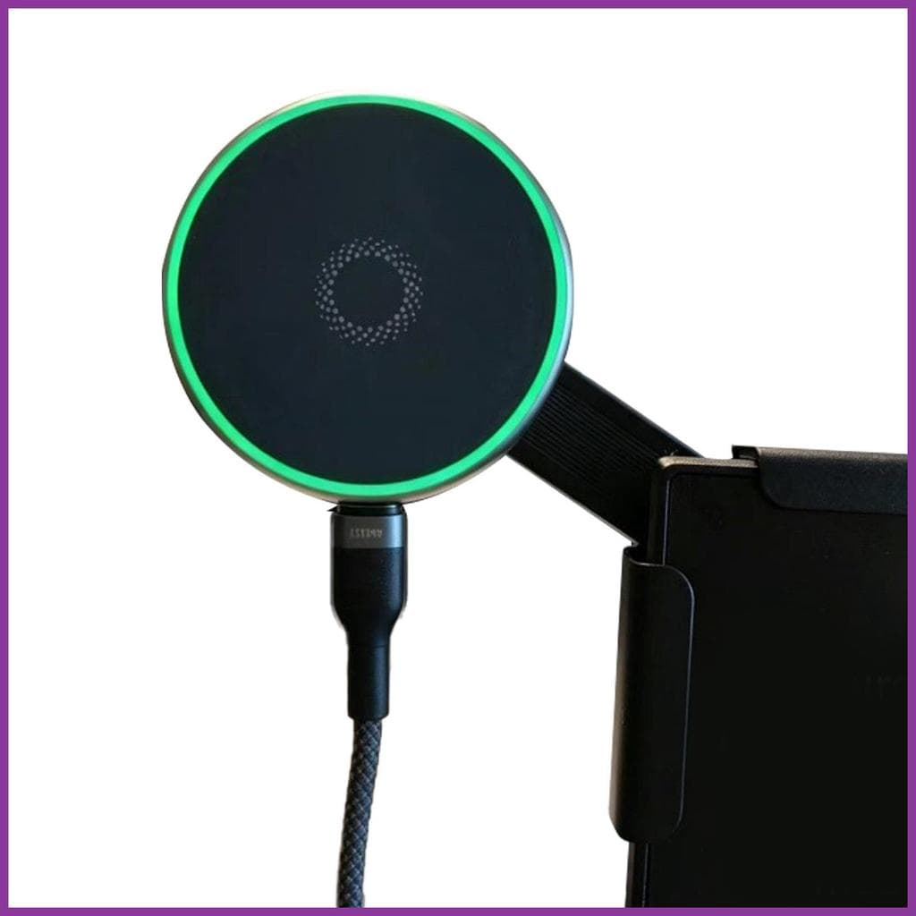 Suporte De Telefone Para Tela De Carro , Carregador Magnético Sem Fio , Berço Smartphone , Controle Central lameintbr