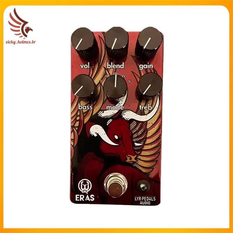 [vicky_holmes.br] Pedal De Efeitos De Guitarra , Alto Ganho , Rock , Distorção Elétrica , Bloco Único , Acessórios
