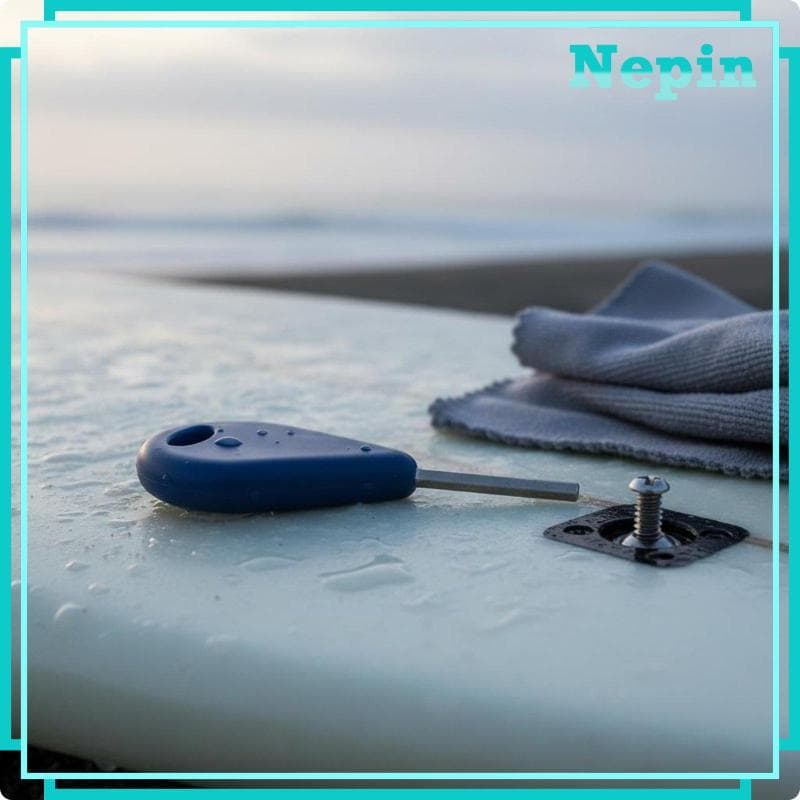[Nepin] Chave De Barbatana De Prancha De Surf , Ferramenta Uso Fácil , Acessórios Portáteis Para Pranchas Infláveis