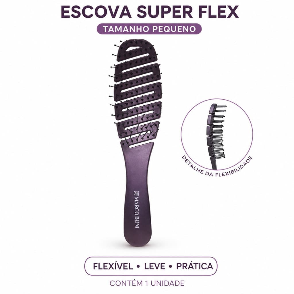 Escova Super Flex Pequena MARCO BONI
