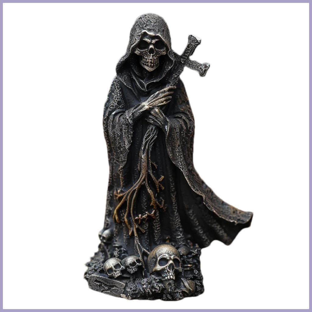 Halloween Decoração De Mesa Artesanato Resina Para Casa Escultura Cruz Horror Design Estético Fino onwasvn