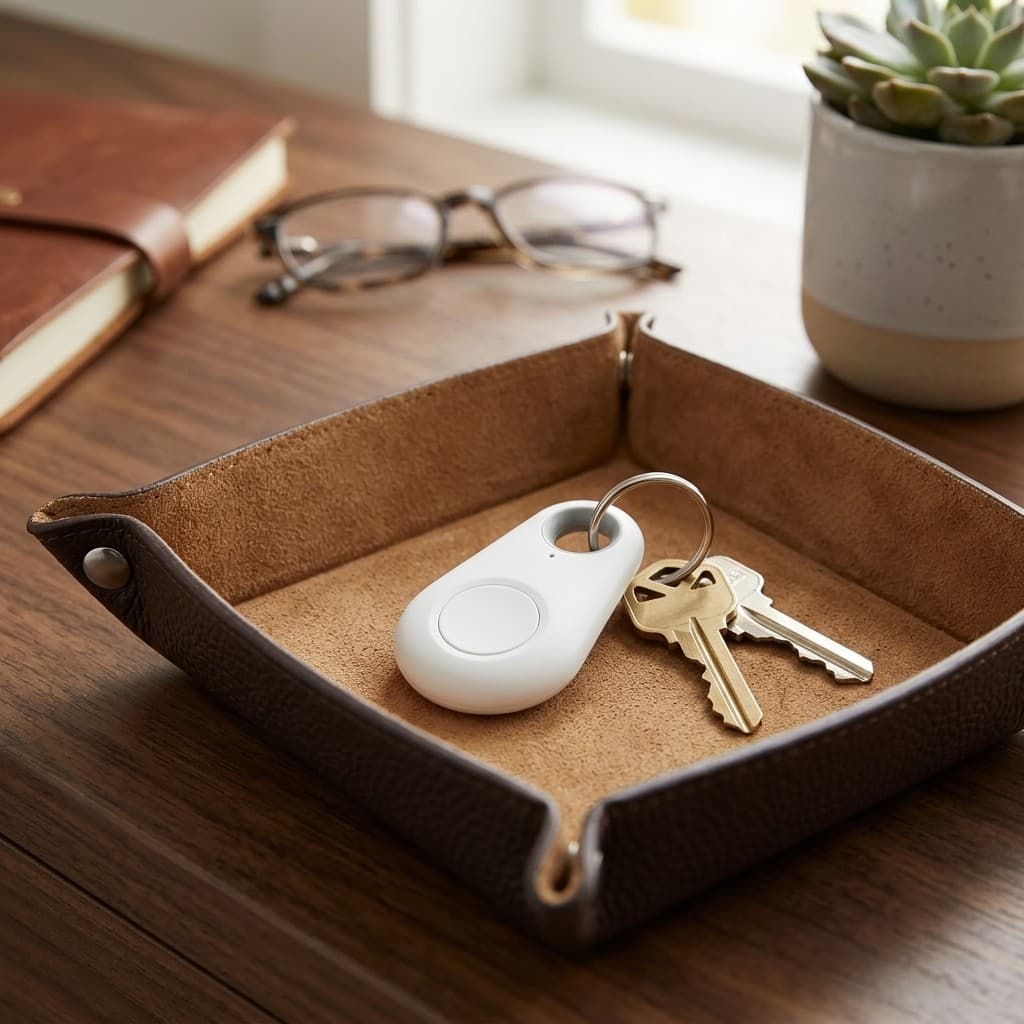 Rastreador Bluetooth de Bagagem e Objetos Mini Tag Localizadora Chaveiro