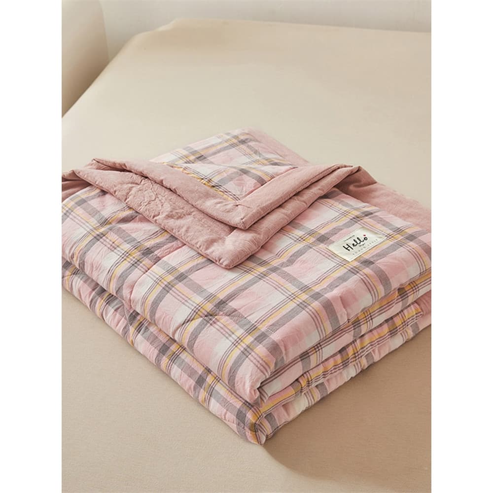 Classe A 100% algodão colcha de verão colcha de ar condicionado colcha fresca de verão lavável à máquina capa lavável al