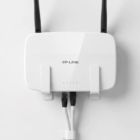 Suporte Roteador Parede TP-LINK Sem Furo Fita Dupla Face Universal Organizador WiFi Modem Repetidor
