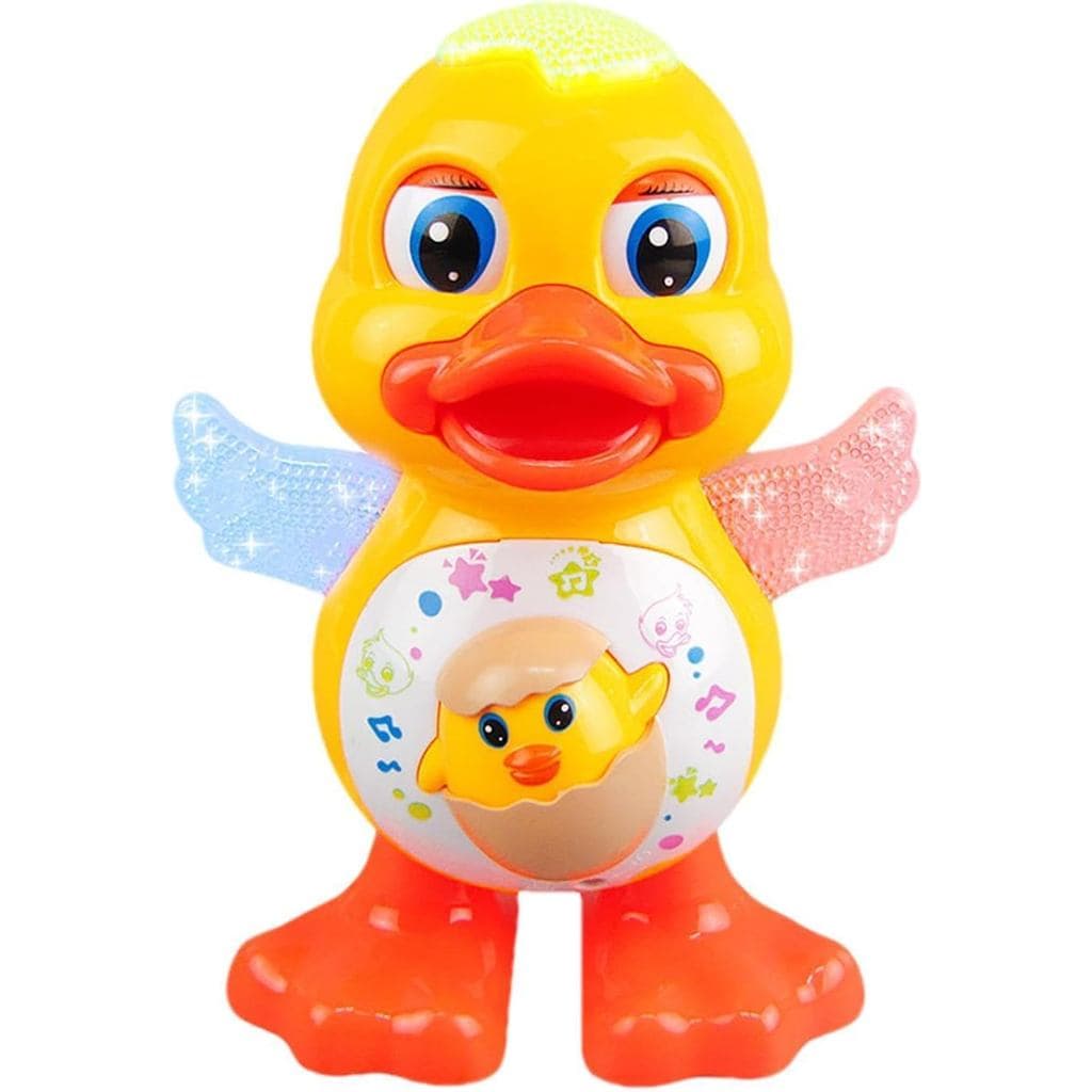 Pato Dança Musical-Brinquedo De Dançante | Animal Cantando Dos Desenhos Animados Com Luz LED Operado Por Bateria Para En