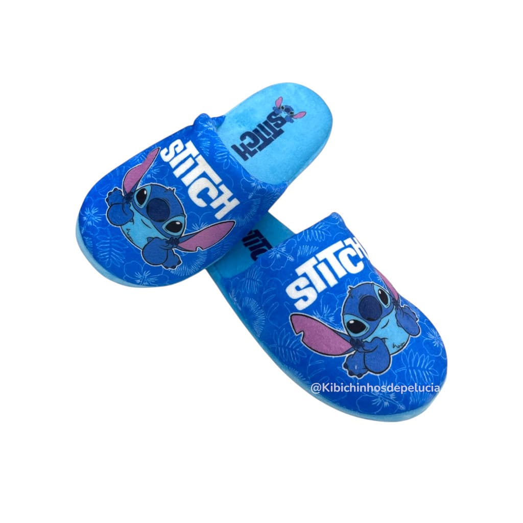 Pantufa Stitch 39 ao 41 - Disney Oficial