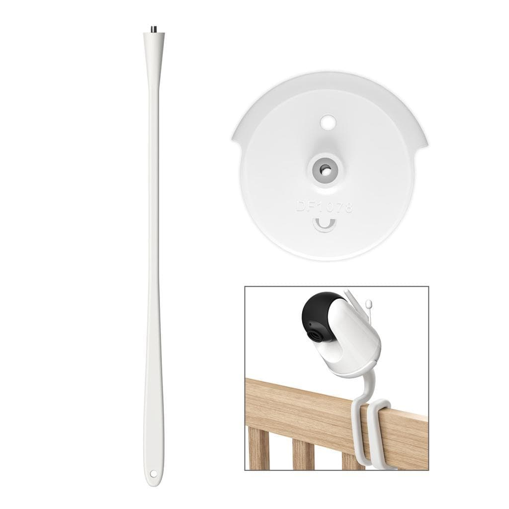 lilystudio.br DF-1078+DF-3033 Suporte de montagem para monitor de bebê para suporte de berço VAVA 720P sem ferramentas