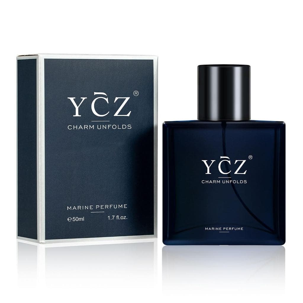 Ycz Marine Charm Unissex Eau de Parfum - 1.7 oz Perfume Marinho de Longa Duração para Homens e Mulheres, Fragrância Diár