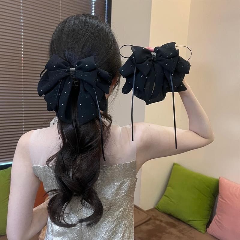 High-end sentimento novo estilo estrela língua grampo de cabelo feminino cabeça traseira novo estilo clipe high-end sent