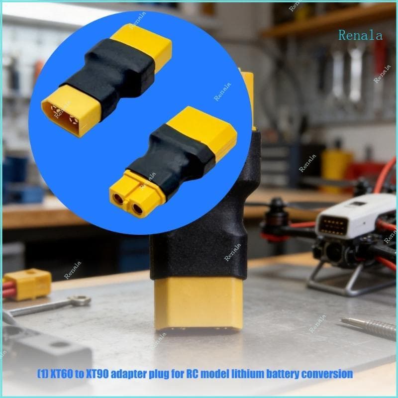 Plugues Adaptadores Remotos Renala 60 A XT90 Para Configurações De Energia Remotas E Hobby