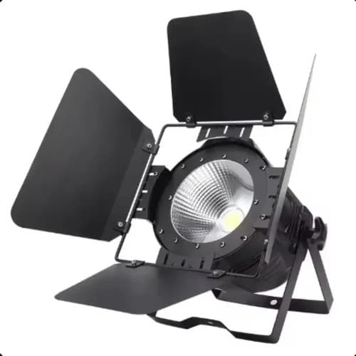 Par Led Cob 200w Canhão De Luz Profissional Branco Quente E Frio Dmx Bandoor Produ Full Iluminação