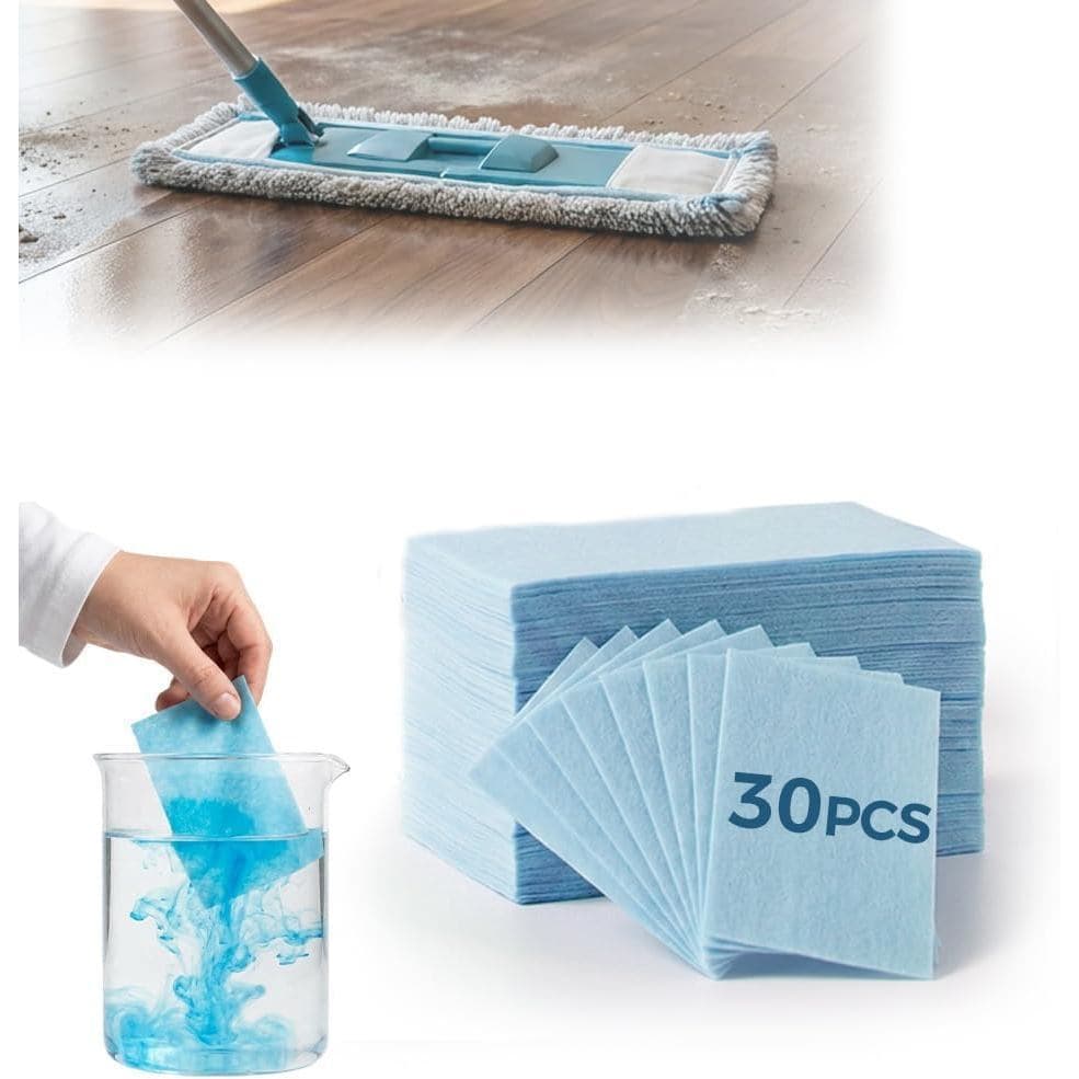 YAUNJI 30 pastilhas multifuncionais para limpeza de pisos, novas pastilhas de limpeza de pisos multi-superfícies 2026, a