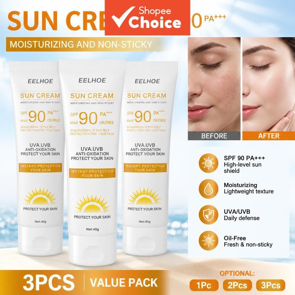 Creme de Isolamento Protetor 40 g, Protetor Solar e Hidratante, Glicerina e Dimeticona, Protetor Solar de Ampla Espectro