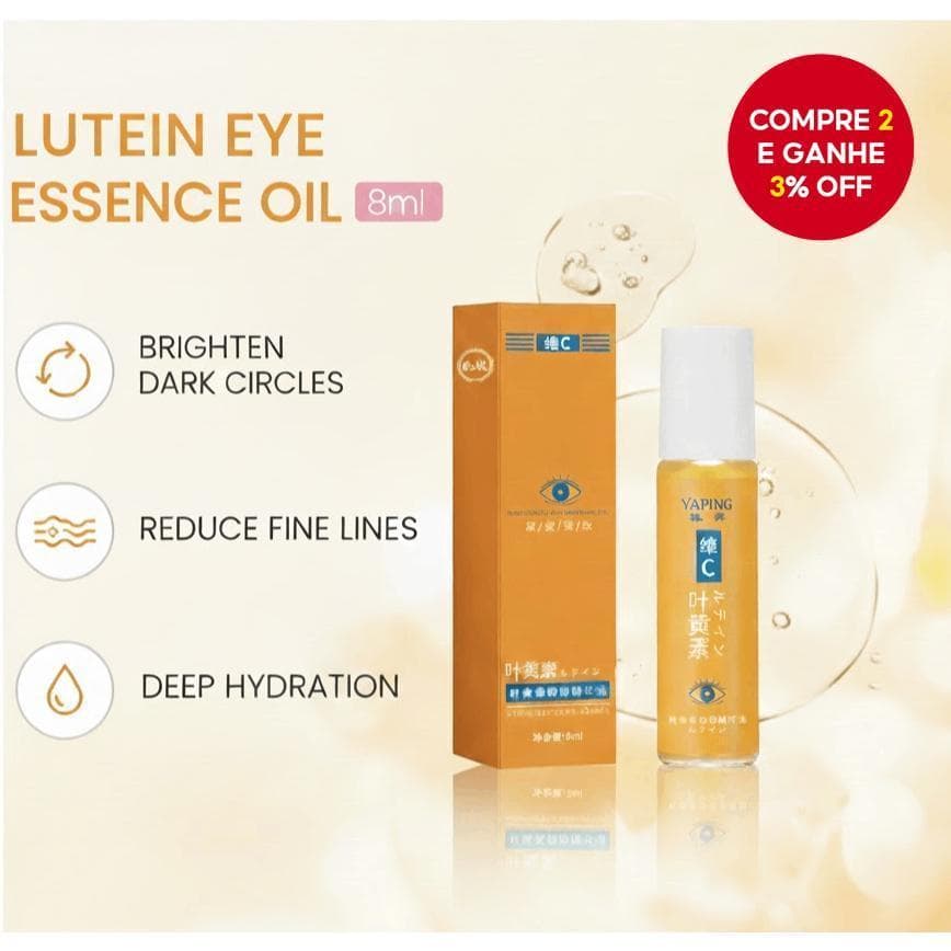 Anti Olheiras Luteína Essência Para Os Olhos Óleo Rugas Linhas Finas Reparação Auto-Cuidado Presente Viagem Amigável Cui
