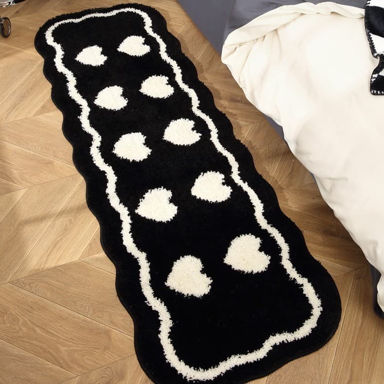 Estilo creme quarto tapete quarto cobertor de cabeceira longo cabeceira reunindo tapete mestre cama Bay janela tapete so