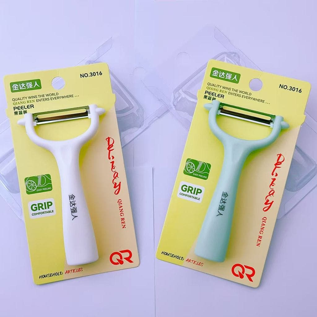 Descascador de Frutas Jinda Qiangren 3016, Faca de Descascar para Cozinha para Maçãs e Batatas, Faca de Descascar Grande