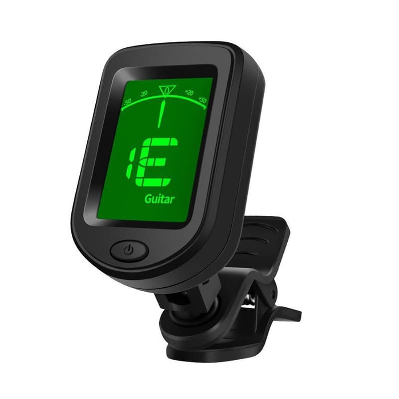 Clip On LCD Afinador De Guitarra Digital Para Baixo Ukulele Violino Bandolim Banjo