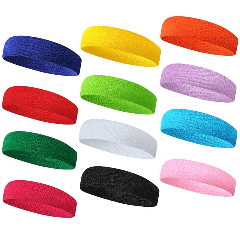 Suor-absorvente Anti-deslizamento esportes bandana de Fitness chapelaria bandana Yoga basquete bandana correndo