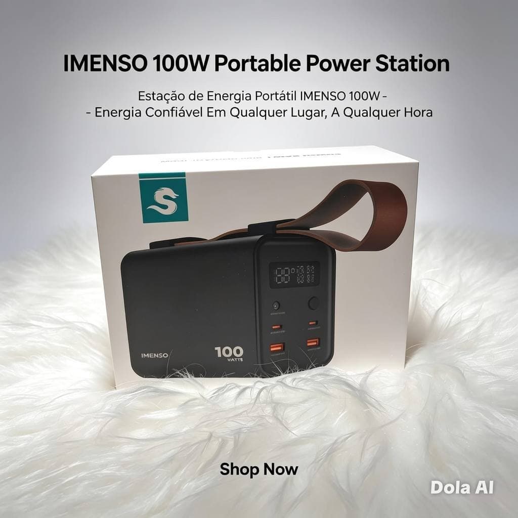 Carregador Portátil Power Bank Starlink Mini 60000mAh IMENSO Rápido Premium Recarregável Multi Função De Alta Potência