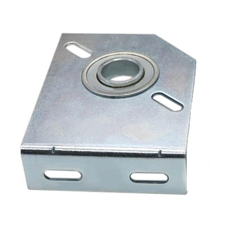 Acessórios para porta de garagem elétrica basculante com rolamento central curvo, suporte fixo, painel lateral, âncora d