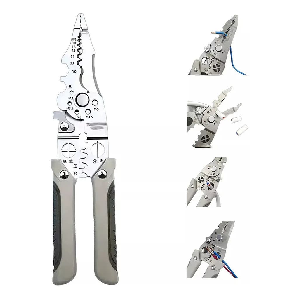 Alicate Crimpador Multifuncional Eletricista Desencapador