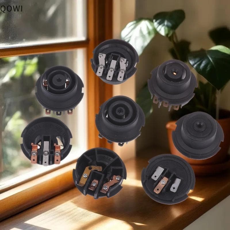 qo Chaleira Elétrica Termostato Acoplador Conector Interruptor Para Substituição Base Contato Elétrico Estável E Control