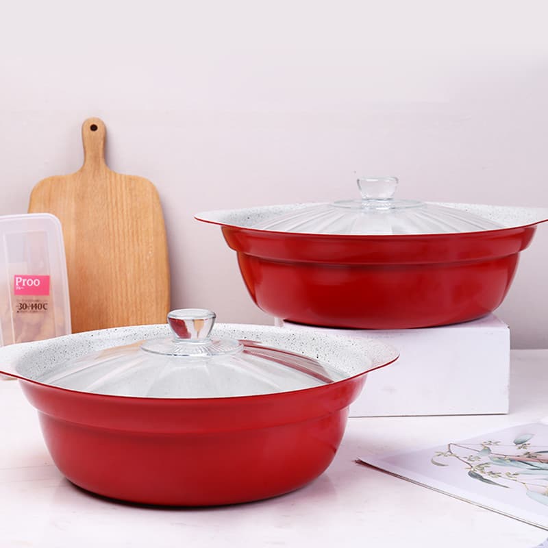 Jiashichu Panela de sopa estilo japonês Panela antiaderente Panela de barro estilo japonês Panela quente doméstica Panel