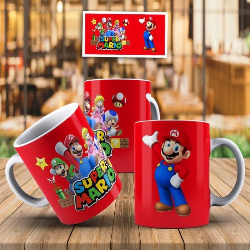 SUPER MARIO 325ML CANECA DE PORCELANA