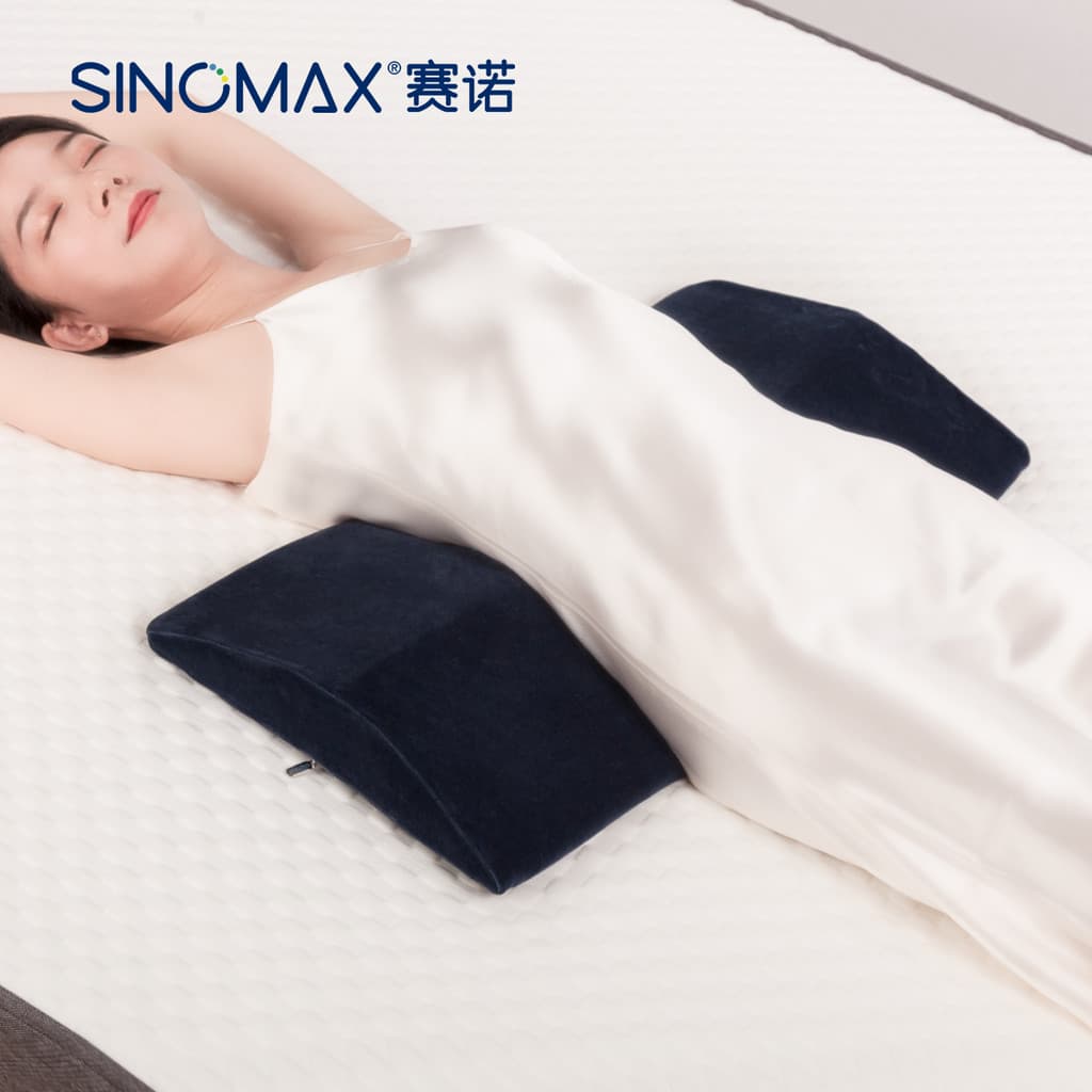 Sinomax sinomax espuma de memória apoio lombar cama maternidade travesseiro almofada lombar cama encosto maternidade apo
