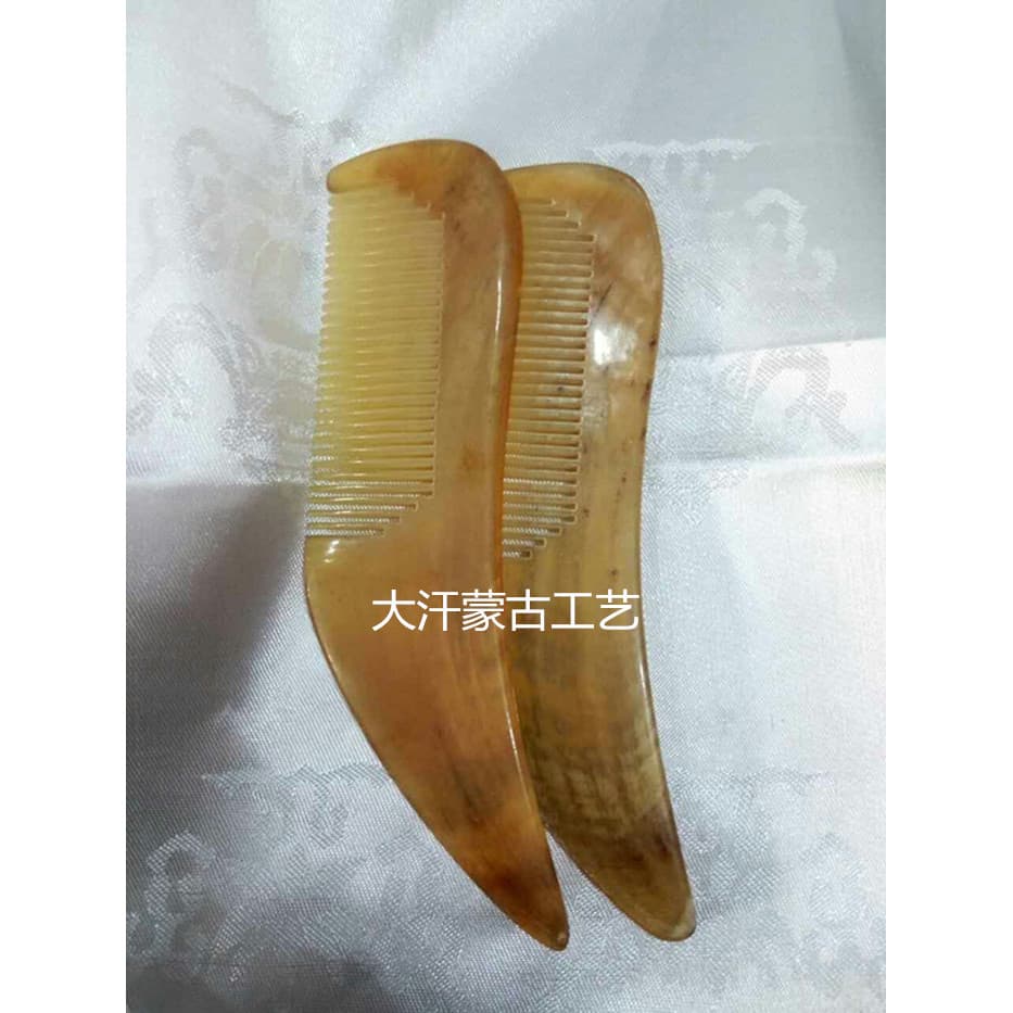 Pente chifre pente natural chifre pente Original ecológico natural chifre pente anti-estático anti-perda de cabelo pente