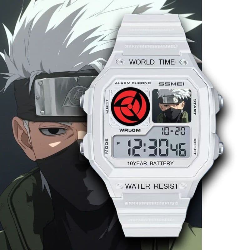 Naruto naruto Sasuke com solo ponto relógio estudantes do ensino médio relógio eletrônico despertador temporizador crian