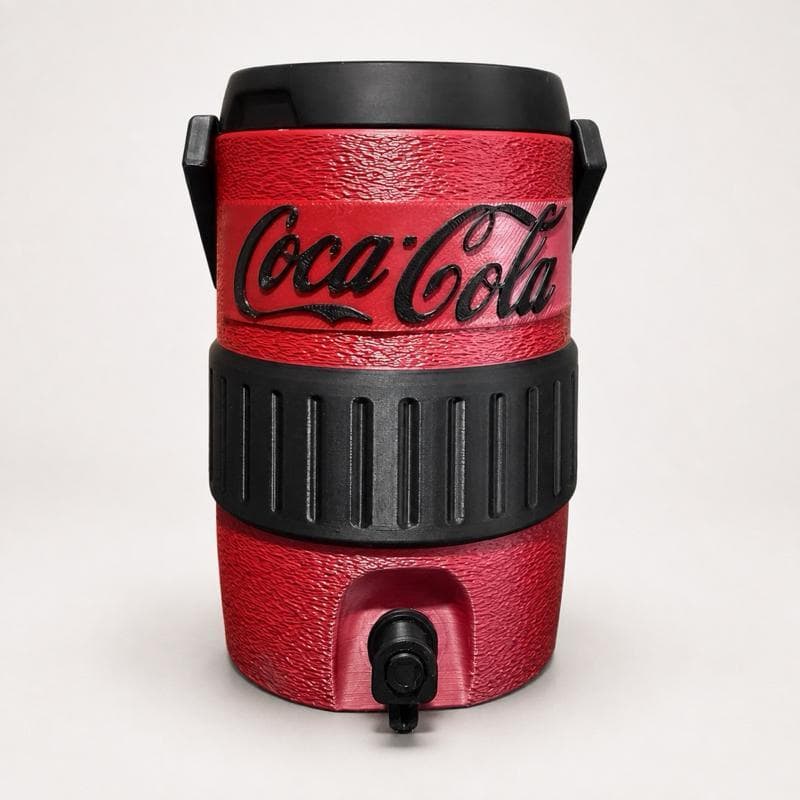 Coca-Cola Porta Latas Vermelho com Chaveiro Brinde
