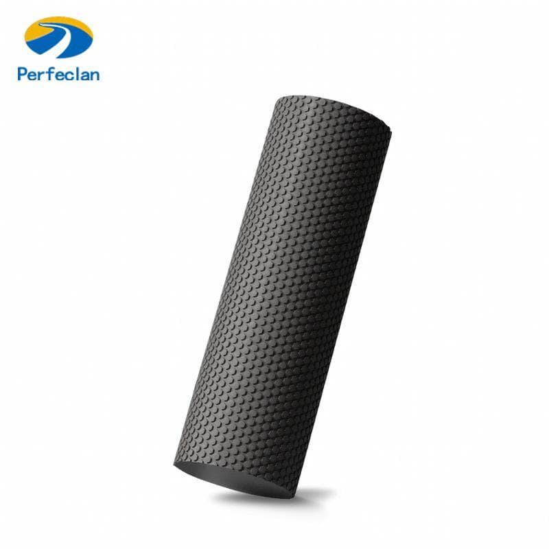 Rolo De Espuma Texturizado Sólido Perfeclan Para Liberação Miofascial Yoga Massagem 45cm EVA Fitness Pernas Traseiras Gi