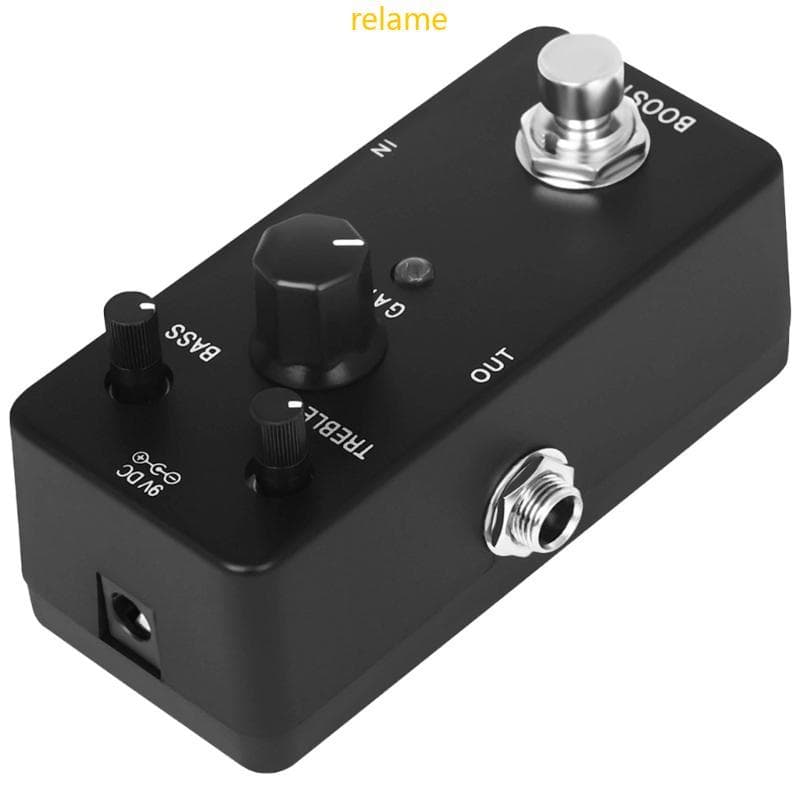 Rel Pedal Reforço Guitarra, Pedais Efeito Impulso Puro, Amplificação Sinal Incentivo Som