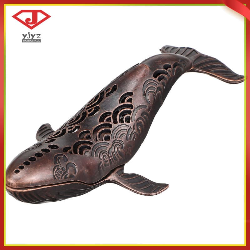 Suporte De Incenso De Aromaterapia Para Varas Queimador De Incensário 16.50X7.80X3.50CM Marrom Escuro Yujingyouzhang